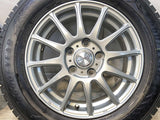 グッドイヤー アイスナビ 8 195/65R15  /　 ラブリオン ルミエール 6.0J+53 114.3-5穴 4本