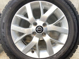 ダンロップ ウィンターマックス WM02 185/65R15  /日産純正  5.5J+40 100-4穴 4本