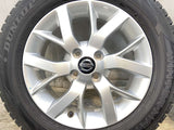 ダンロップ ウィンターマックス WM02 185/65R15  /日産純正  5.5J+40 100-4穴 4本