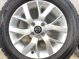 ダンロップ ウィンターマックス WM02 185/65R15  /日産純正  5.5J+40 100-4穴 4本