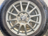 グッドイヤー アイスナビ 8 195/65R15  /　 ラブリオン ルミエール 6.0J+53 114.3-5穴 4本
