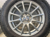 グッドイヤー アイスナビ 8 195/65R15  /　 ラブリオン ルミエール 6.5J+40 100-5穴 4本
