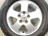 ダンロップ ウィンターマックス WM02 195/65R15  /日産純正  5.5J+45 114.3-5穴 4本