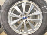 ヨコハマ アイスガード iG60 195/65R15  /スバル純正  6.0J+48 100-5穴 4本