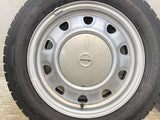 グッドイヤー アイスナビ7 185/60R15  /　 SCHWARZ MV 5.5J+ 100/114.3-4穴 4本
