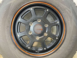 ダンロップ ウィンターマックス SV01 195/80R15 107/105LT /　 プロポーター X 6.0J+33 139.7-6穴 4本