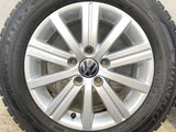 ダンロップ ウィンターマックス WM02 195/65R15  /フォルクスワーゲン純正  6.5J+50 112-5穴 4本