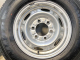 ダンロップ ウィンターマックス LV01 for VAN 195/80R15 107/105LT /日産純正  5.5J+ 139.7-6穴 4本