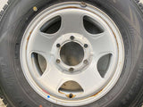 ダンロップ ウィンターマックス SV01 195/80R15 107/105LT /　 TOPY S64A 6.0J+ 139.7-6穴 4本