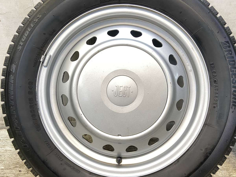 ブリヂストン アイスパートナー2 185/60R15  /　 JECT S7 5.5J+ 100/114.3-4穴 4本