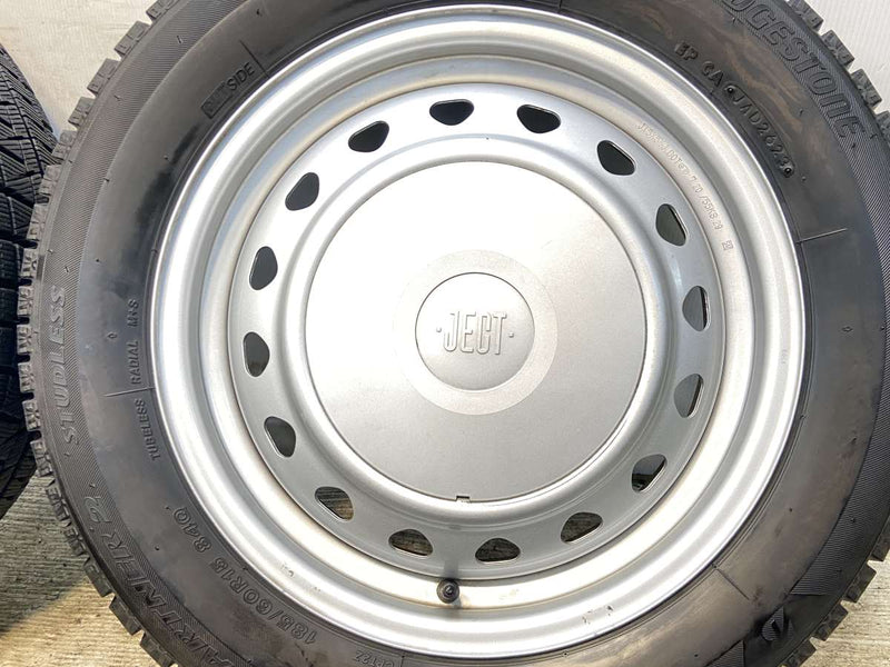 ブリヂストン アイスパートナー2 185/60R15  /　 JECT S7 5.5J+ 100/114.3-4穴 4本