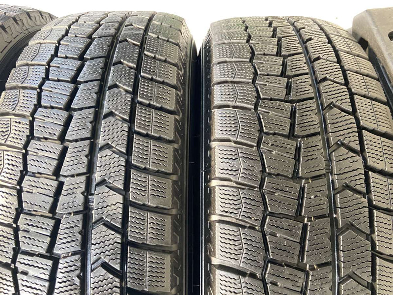 ダンロップ ウィンターマックス WM02 195/65R15  /　 TOPY M62 6.0J+ 114.3-5穴 4本