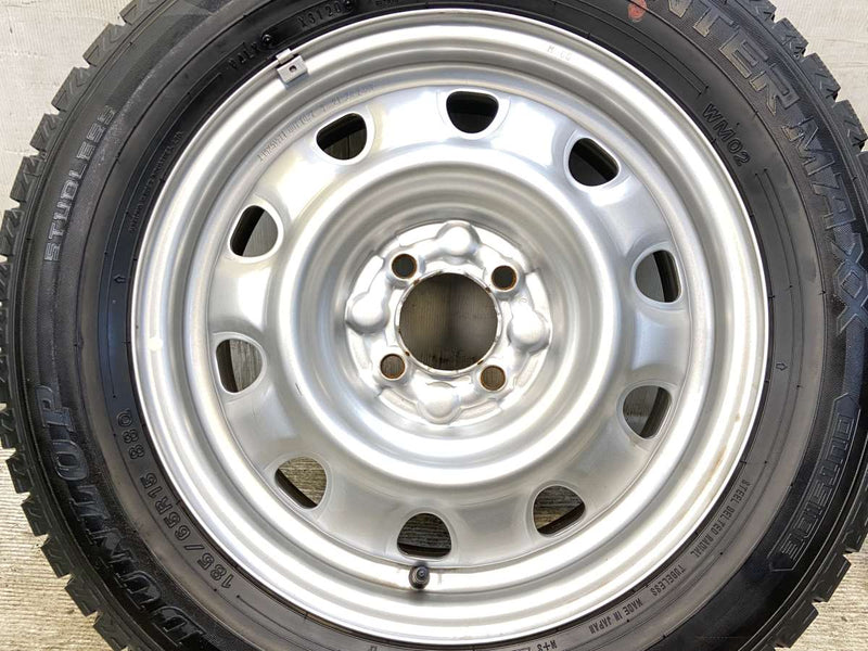 ダンロップ ウィンターマックス WM02 185/65R15  /　 TOPY M60 5.5J+ 100-4穴 4本