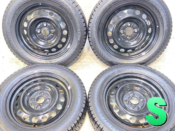 グッドイヤー アイスナビ 8 175/65R15  /トヨタ純正 WM 5.0J+39 100-4穴 4本