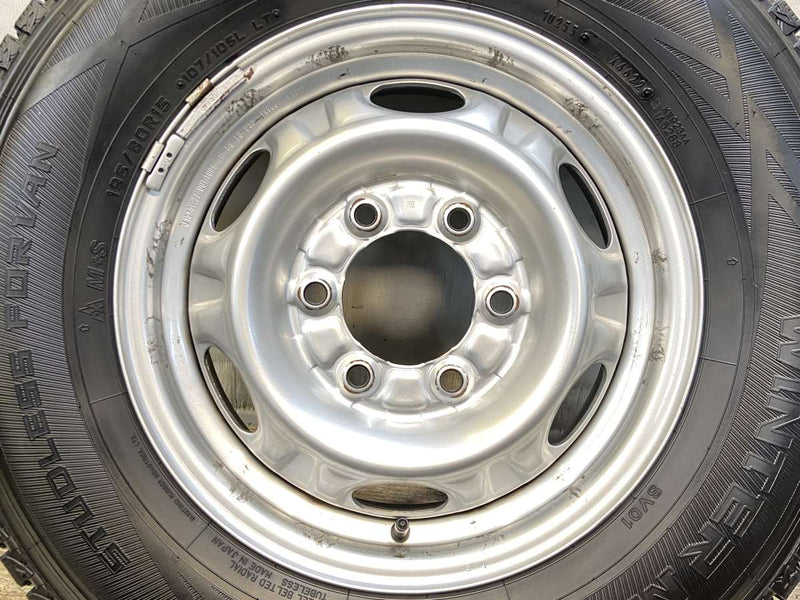 ダンロップ ウィンターマックス SV01 195/80R15 107/105LT /日産純正  5.5J+ 139.7-6穴 4本
