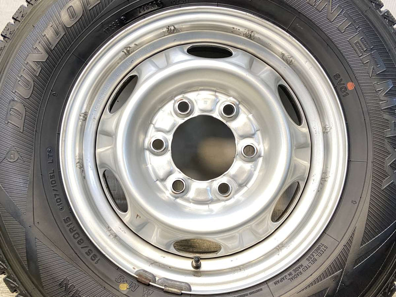 ダンロップ ウィンターマックス SV01 195/80R15 107/105LT /日産純正  5.5J+ 139.7-6穴 4本