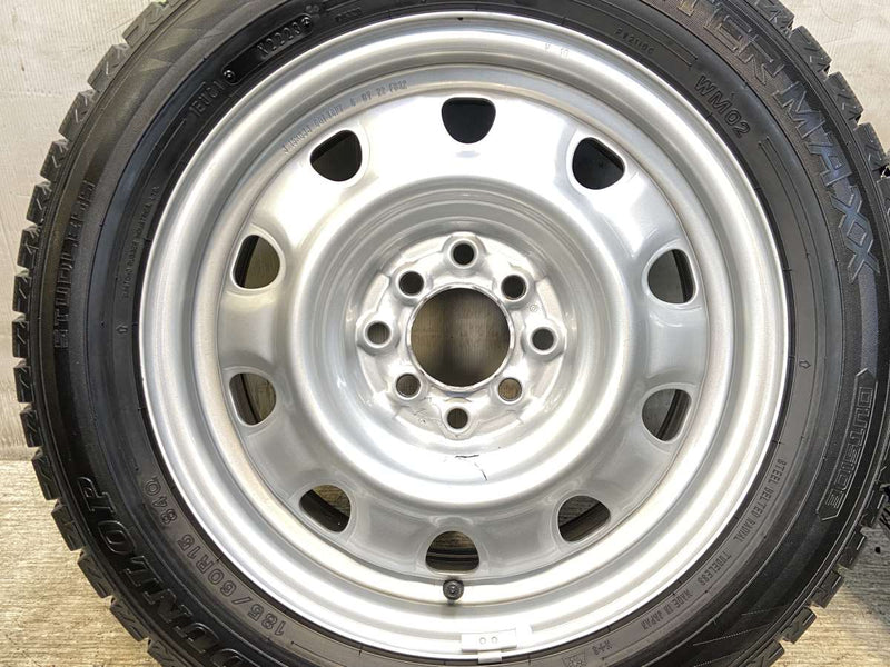 ダンロップ ウィンターマックス WM02 185/60R15  /　 TOPY V10 6.0J+ 100/114.3-4穴 4本