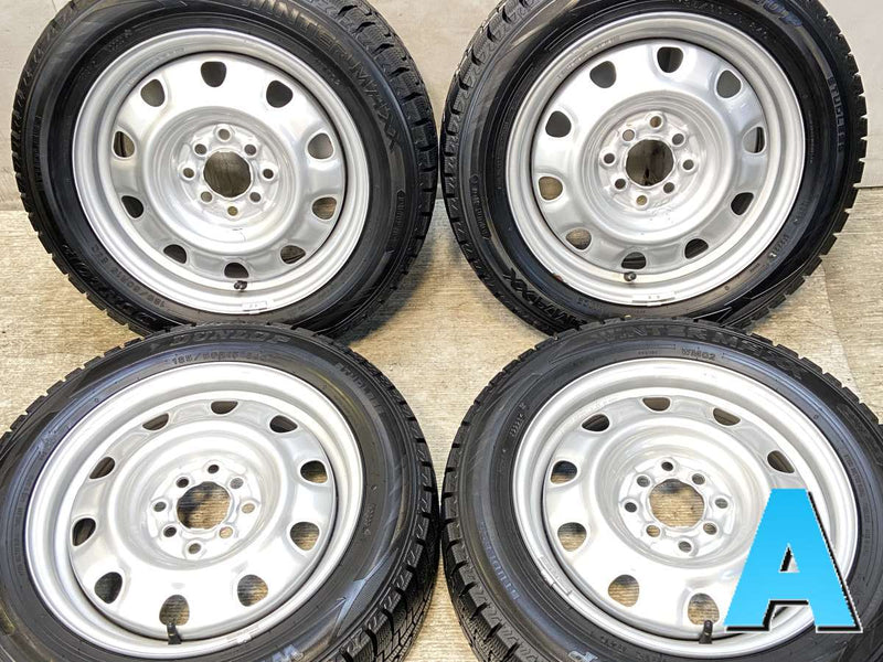 ダンロップ ウィンターマックス WM02 185/60R15  /　 TOPY V10 6.0J+ 100/114.3-4穴 4本