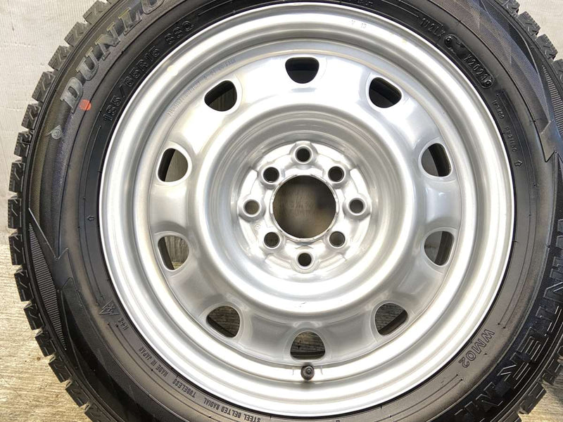 ダンロップ ウィンターマックス WM02 185/65R15  /　 TOPY V13 5.5J+ 100/114.3-4穴 4本