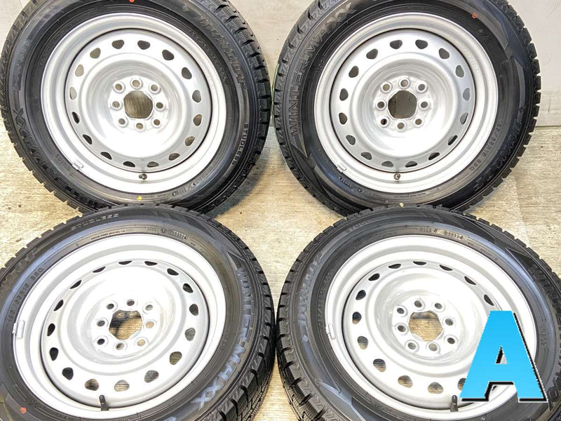 ダンロップ ウィンターマックス WM02 185/65R15  /　 R6 5.5J+ 100/114.3-4穴 4本