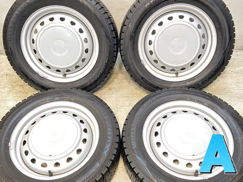 ダンロップ ウィンターマックス WM02 185/65R15  /　 キャロウィン S7 5.5J+ 100/114.3-4穴 4本