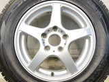 ダンロップ ウィンターマックス SJ8+ 175/80R15  /　  5.0J+50 114.3-5穴 4本