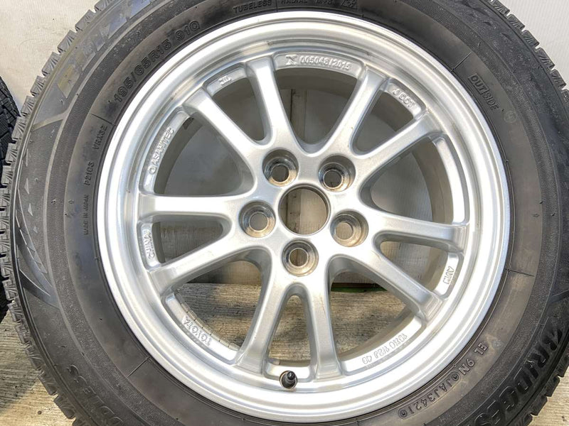 ブリヂストン ブリザック VRX3 195/65R15  /トヨタ純正  6.5J+40 100-5穴 4本