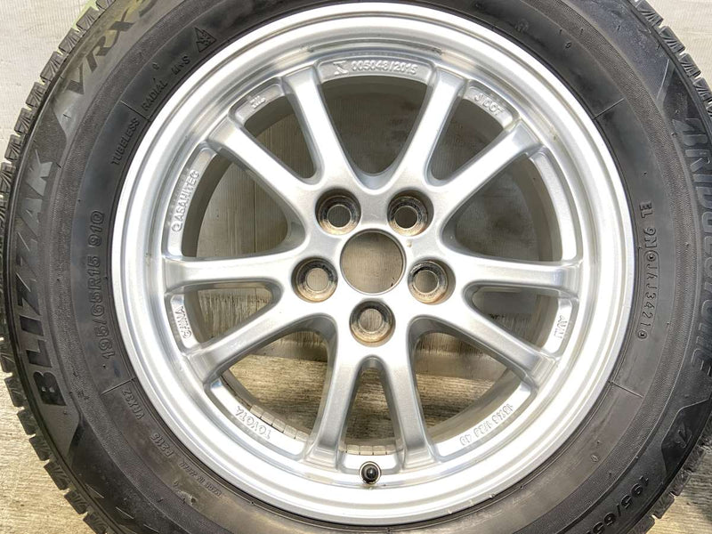 ブリヂストン ブリザック VRX3 195/65R15  /トヨタ純正  6.5J+40 100-5穴 4本