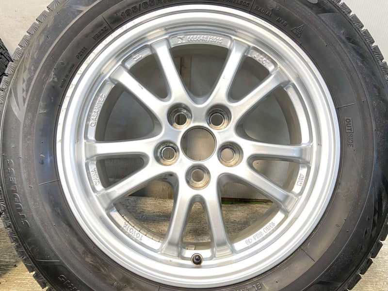 ブリヂストン ブリザック VRX3 195/65R15  /トヨタ純正  6.5J+40 100-5穴 4本