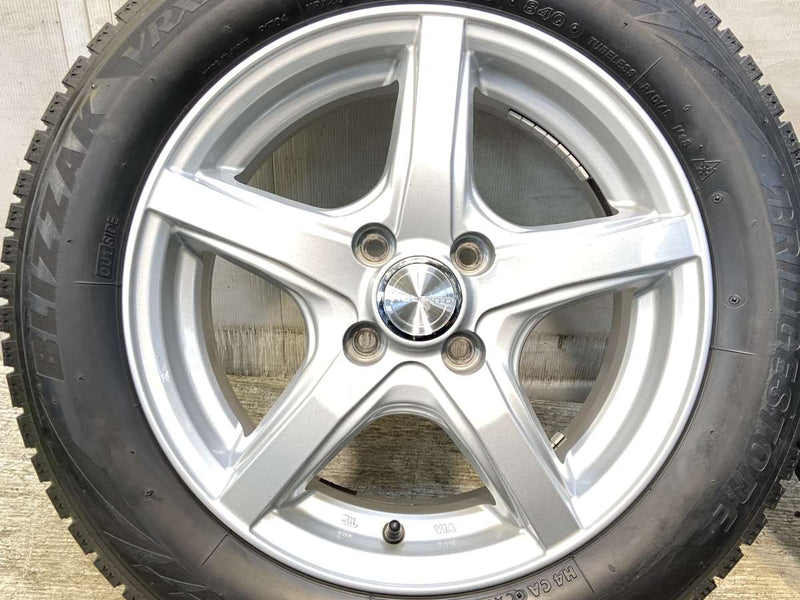 ブリヂストン ブリザック VRX2 185/60R15  /　 VIOLENTO 5.5J+42 100-4穴 4本