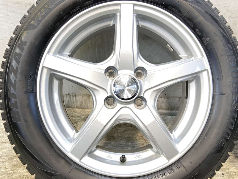 ブリヂストン ブリザック VRX2 185/60R15  /　 VIOLENTO 5.5J+42 100-4穴 4本