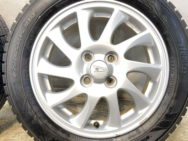 トーヨータイヤ ウィンタートランパス TX 165/65R15  /ダイハツ純正  4.5J+45 100-4穴 4本
