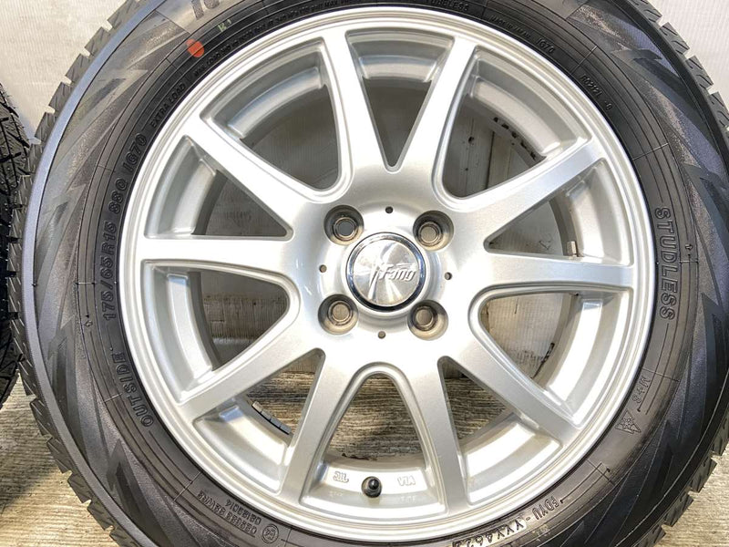 ヨコハマ アイスガード iG70 175/65R15  /　 Fang 5.5J+38 100-4穴 4本