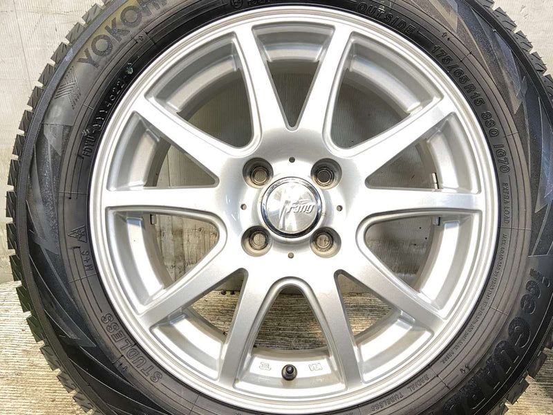 ヨコハマ アイスガード iG70 175/65R15  /　 Fang 5.5J+38 100-4穴 4本