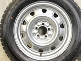 ダンロップ ウィンターマックス WM02 195/65R15  /　 TOPY M61 6.0J+ 100-5穴 4本