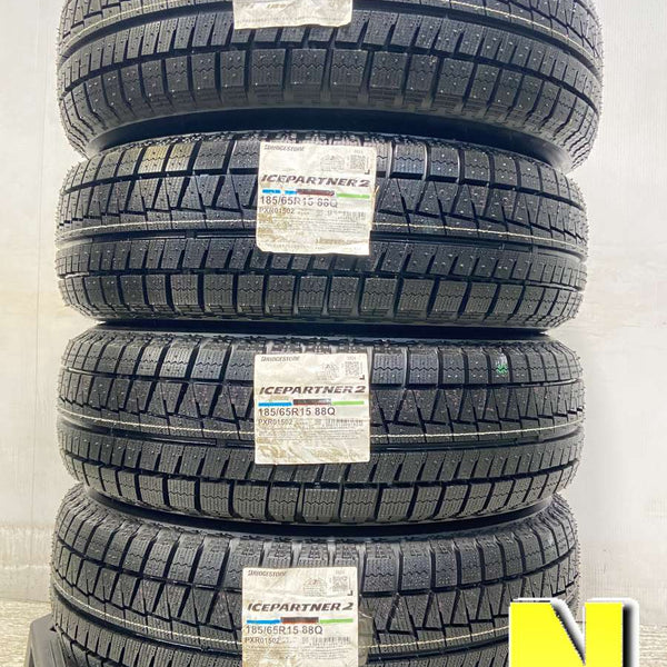 ②【送料無料・バリ溝】185/65R15 ブリヂストン アイスパートナー2 ブリヂストン アイスパートナー2 185/65R15 4本 – タイヤ・ホイール