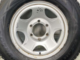 ダンロップ ウィンターマックス SV01 195/80R15 107/105L LT /　 TOPY S54 6.0J+ 139.7-6穴 4本