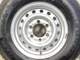 ダンロップ ウィンターマックス LV01 for VAN 195/80R15 107/105N LT /　 KSCR 5.5J+ 139.7-6穴 4本
