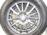 ダンロップ ウィンターマックス WM02 195/65R15  /　 LEBEN 6.0J+45 100-5穴 4本