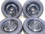 ダンロップ ウィンターマックス WM02 185/60R15  /ホンダ純正 T5B 6.0J+ 100-4穴 4本