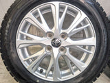 ダンロップ ウィンターマックス WM02 185/60R15  /トヨタ純正  5.5J+45 100-4穴 4本