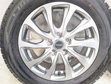 ダンロップ ウィンターマックス WM02 195/65R15  /ブリヂストン BALMINUM 6.5J+40 100-5穴 4本