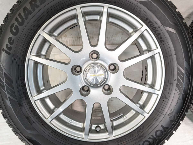 ヨコハマ アイスガード iG60 195/65R15 / NEXTA 6.0J+43 114.3-5穴 4本
