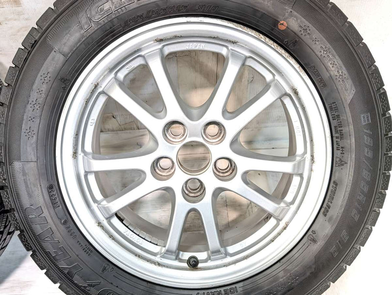 グッドイヤー アイスナビ 7 195/65R15 /トヨタ純正 6.5J+40 100-5穴 4