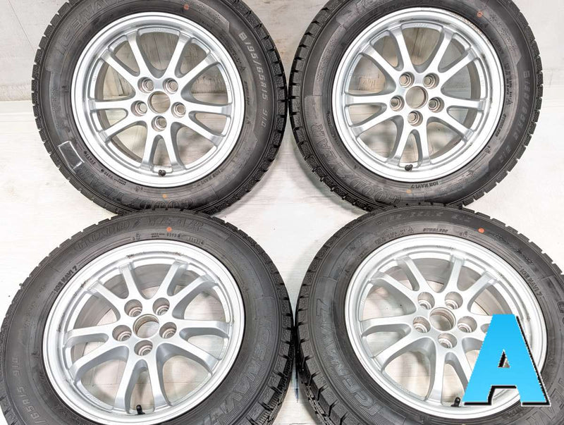 グッドイヤー アイスナビ 7 195/65R15 /トヨタ純正 6.5J+40 100-5穴 4