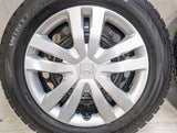 ダンロップ ウィンターマックス WM02 185/60R15  /ホンダ純正  6.0J+ 100-4穴 4本