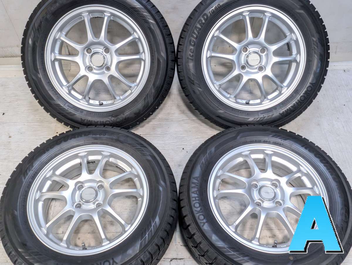 ヨコハマ アイスガード iG60 185/65R15 / ECO FORME 5.5J+52 100-4穴 4