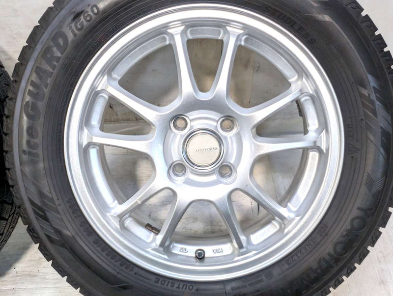 ヨコハマ アイスガード iG60 185/65R15 / ECO FORME 5.5J+52 100-4穴 4