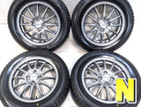 ブリヂストン アイスパートナー2 185/60R15  /　 ZACK 5.5J+43 100-4穴 4本