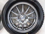 ブリヂストン アイスパートナー2 185/60R15  /　 ZACK 5.5J+43 100-4穴 4本